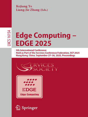 cover image of Edge Computing – EDGE 2025